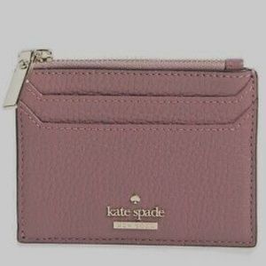Kate Spade Cameron Card Holder Wallet Keychain